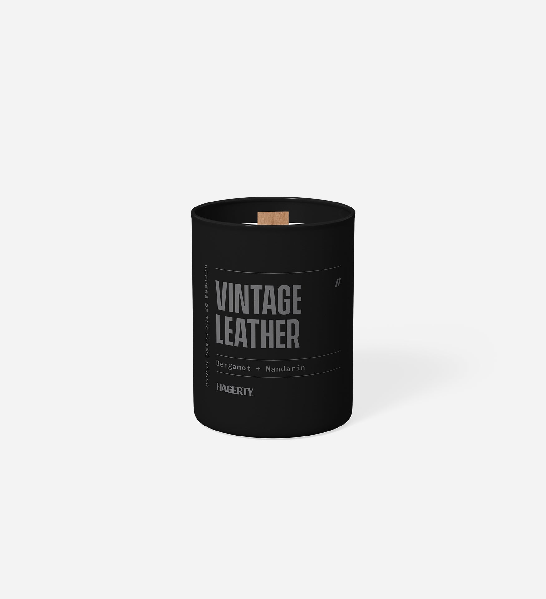 40th Anniversary Vintage Leather Candle