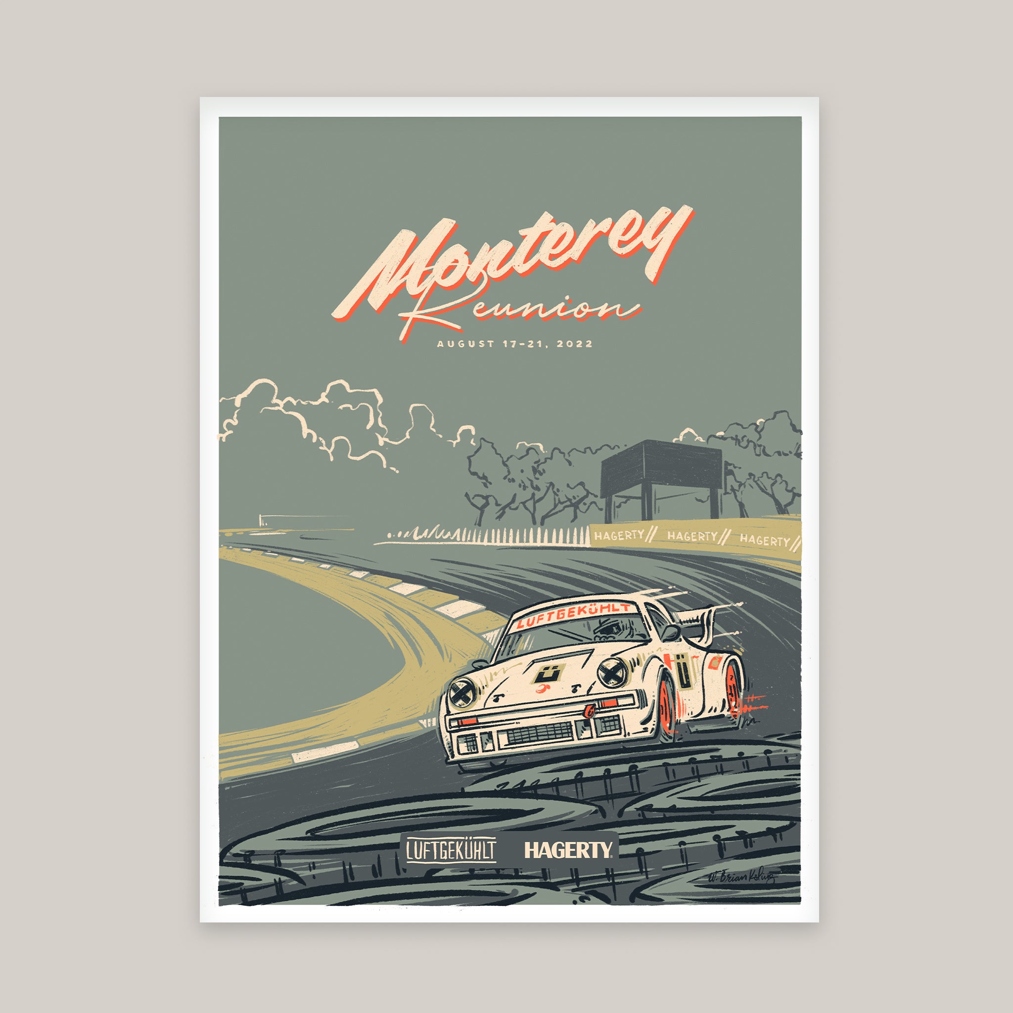 Luftgekuhlt | Hagerty Monterey Poster